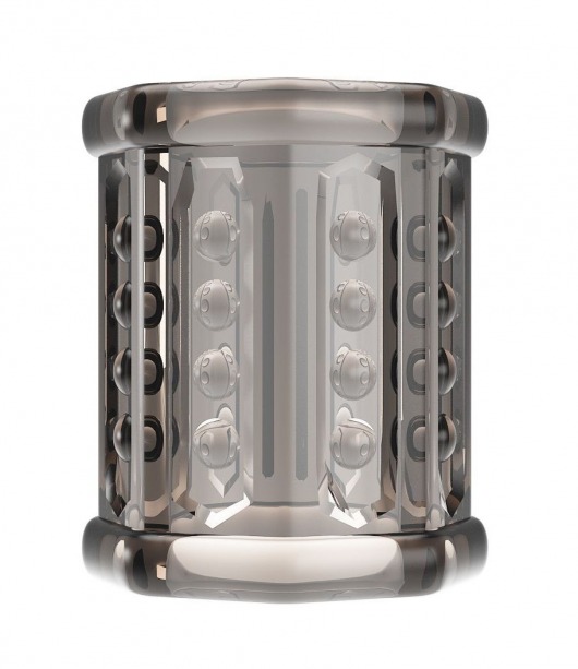 Дымчатая насадка на фаллос Ronael - Baile - в Южно-Сахалинске купить с доставкой