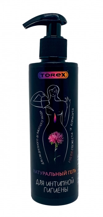 Натуральный гель для интимной гигиены Torex - 200 мл. - Torex - купить с доставкой в Южно-Сахалинске