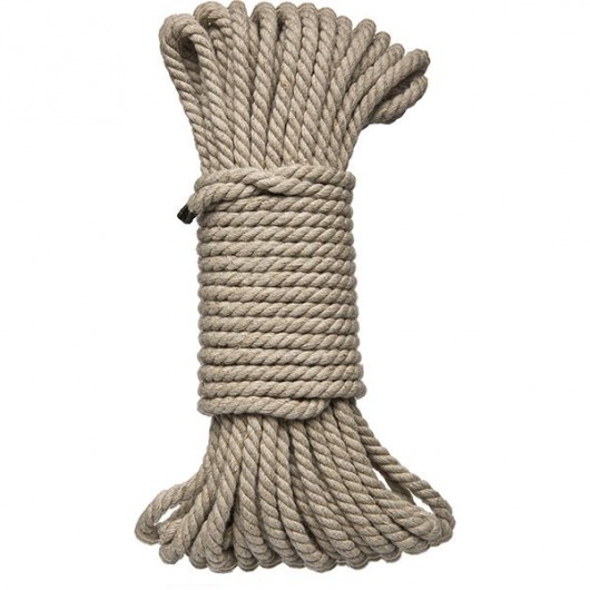 Верёвка для связывания и фиксации Bind Tie - 15,24 м. - Doc Johnson - купить с доставкой в Южно-Сахалинске
