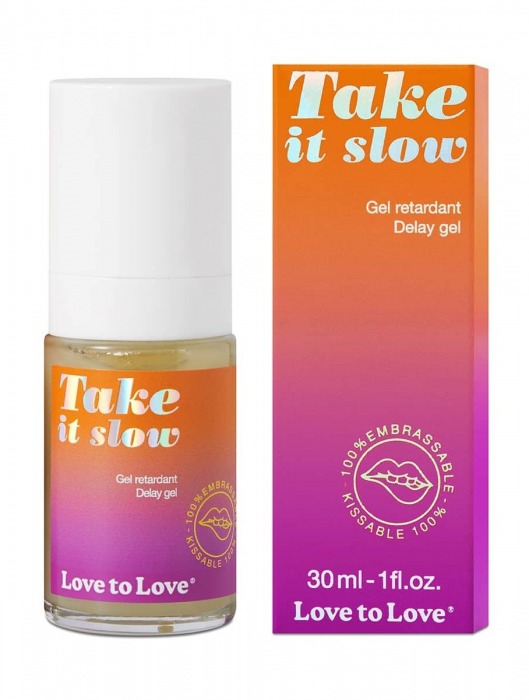 Пролонгирующий гель для мужчин Take It Slow - 30 мл. - Love to Love - купить с доставкой в Южно-Сахалинске