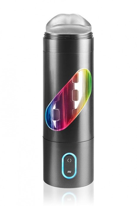 Перезаряжаемый мастурбатор-ротик Extreme Toyz Rechargeable Roto-Bator Mouth - Pipedream - в Южно-Сахалинске купить с доставкой