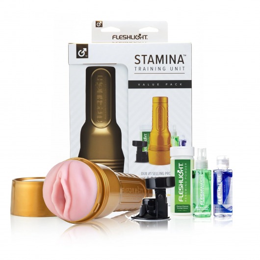 Набор для мастурбации Fleshlight Stamina Training Unit - Fleshlight - в Южно-Сахалинске купить с доставкой
