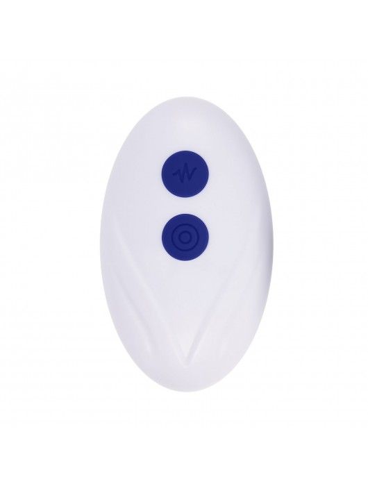 Синее эрекционное виброкольцо с клиторальной подушечкой и пультом ДУ Adjustable Fun Ring - Zero Tolerance - в Южно-Сахалинске купить с доставкой