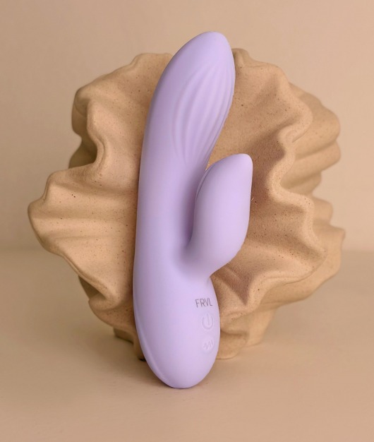 Сиреневый вибратор-кролик Hippo - 17 см. - Le Frivole