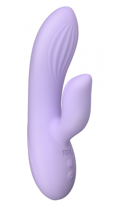 Сиреневый вибратор-кролик Hippo - 17 см. - Le Frivole