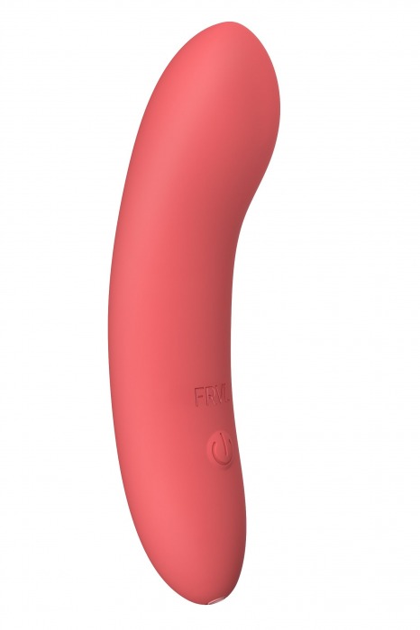 Коралловый мини-вибратор Atom - 11,5 см. - Le Frivole