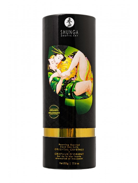 Соль Мёртвого моря для ванны Oriental Crystals «Цветок лотоса» - 500 гр. -  - Магазин феромонов в Южно-Сахалинске