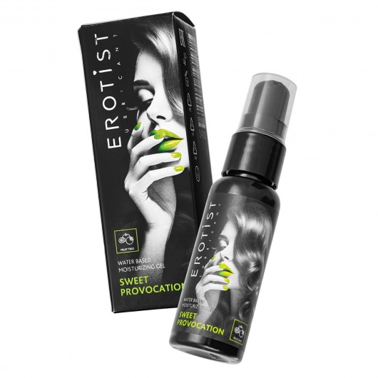 Съедобный гель Erotist Sweet Provocation Fruit Trio со вкусом киви, граната и яблока - 30 мл. - Erotist Lubricants - купить с доставкой в Южно-Сахалинске