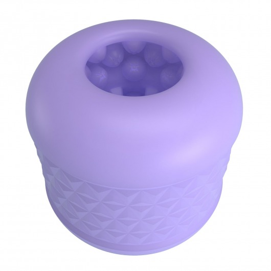 Сиреневый сквозной мастурбатор Cory - Baile - в Южно-Сахалинске купить с доставкой