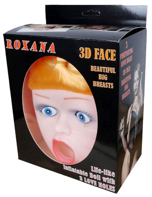 Надувная секс-кукла Roxana 3D - Boys of Toys - в Южно-Сахалинске купить с доставкой
