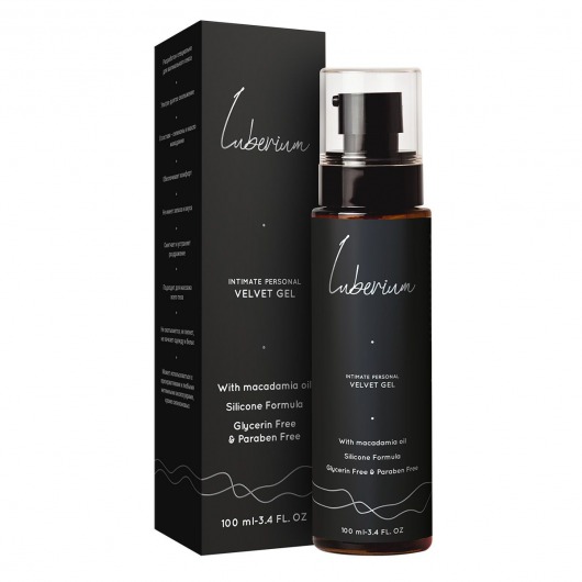 Интимный гель на силиконовой основе с маслом макадамии Luberium Velvel Gel - 100 мл. - Luberium - купить с доставкой в Южно-Сахалинске