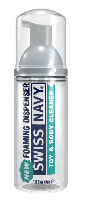 Очищающая пенка для игрушек и тела Toy   Body Cleaner Foamer - 47 мл. - Swiss navy - купить с доставкой в Южно-Сахалинске