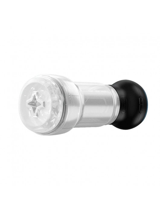 Набор PowerBlow   Feel Pocket Stroker Crystal: мастурбатор и интерактивная насадка - Kiiroo - в Южно-Сахалинске купить с доставкой