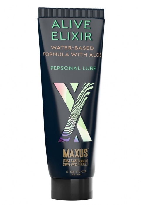 Интимный гель на водной основе MAXUS Alive Elixir - 75 мл. - Maxus - купить с доставкой в Южно-Сахалинске