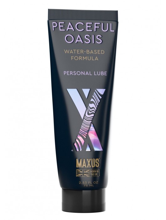 Интимный гель на водной основе MAXUS Peaceful Oasis - 75 мл. - Maxus - купить с доставкой в Южно-Сахалинске
