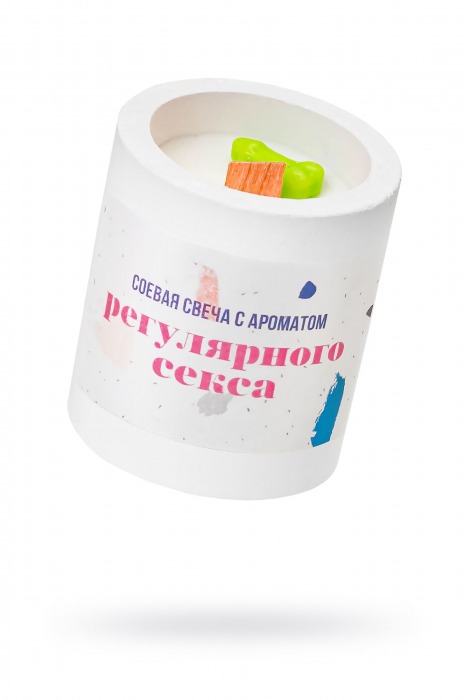 Ароматическая свеча «Регулярный секс» - Pecado - купить с доставкой в Южно-Сахалинске