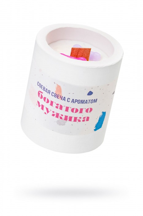 Ароматическая свеча «Богатый мужик» - Pecado - купить с доставкой в Южно-Сахалинске