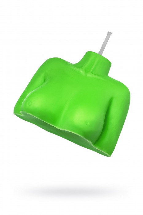 Зеленая сувенирная свеча «Женский силуэт» - Pecado - купить с доставкой в Южно-Сахалинске