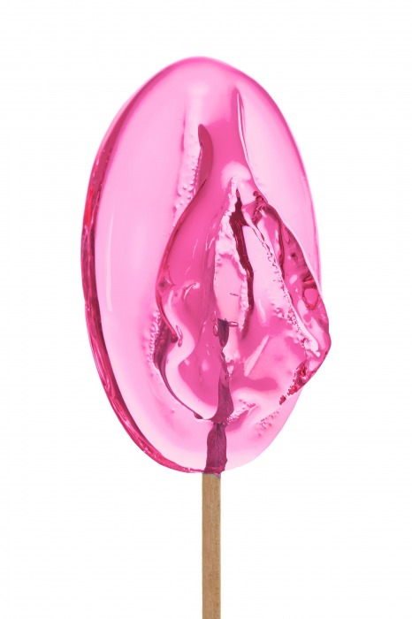 Леденец в форме вагины со вкусом айриш крим - 50 гр. - Sosuчki - купить с доставкой в Южно-Сахалинске