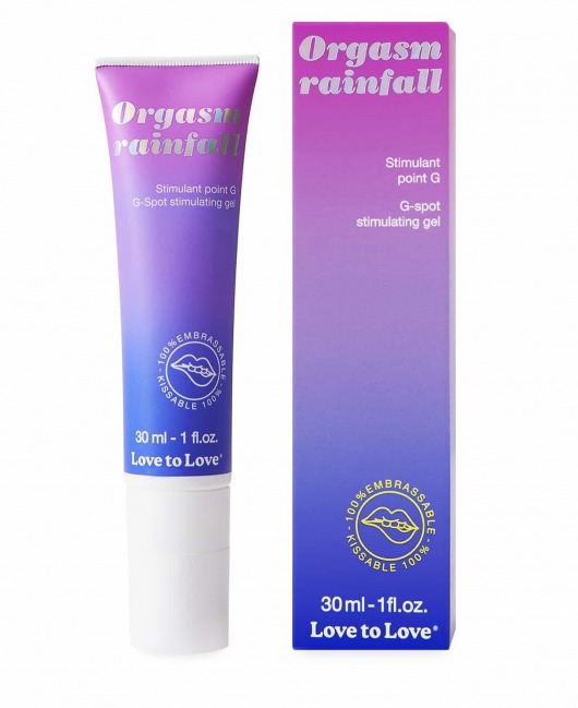 Гель для стимуляции G-точки зоны Orgasm Rainfall - 30 мл. - Love to Love - купить с доставкой в Южно-Сахалинске