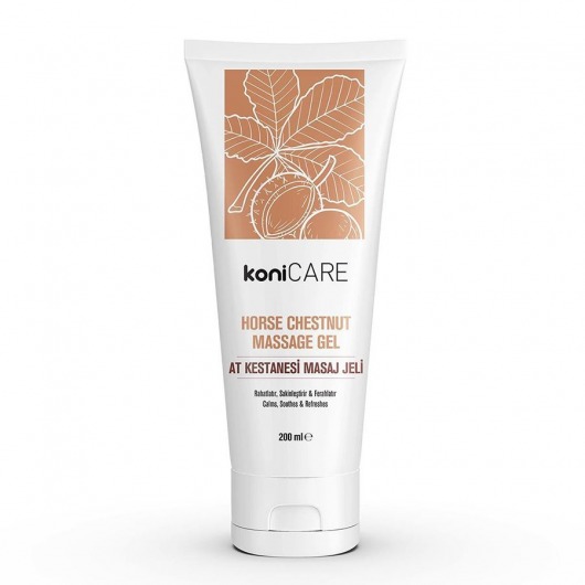 Расслабляющий массажный гель Konicare Horse Chestnut Massage Gel - 200 мл. - KoniCARE - купить с доставкой в Южно-Сахалинске