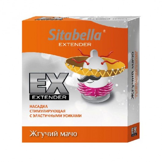 Стимулирующая насадка Sitabella Extender  Жгучий мачо - Sitabella - купить с доставкой в Южно-Сахалинске