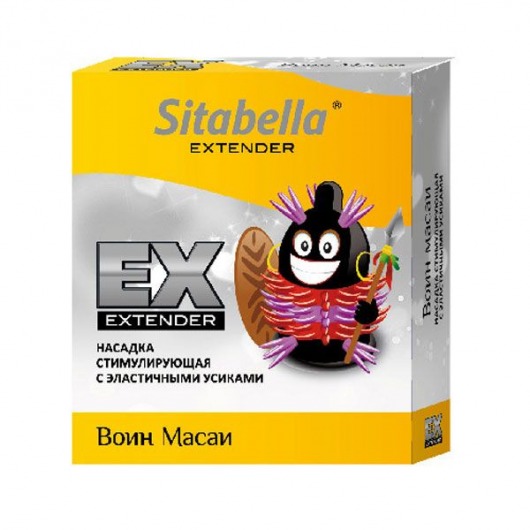 Стимулирующая насадка Sitabella Extender  Воин Масаи - Sitabella - купить с доставкой в Южно-Сахалинске