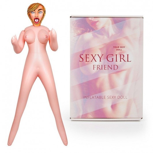 Надувная секс-кукла Камилла - Bior toys - в Южно-Сахалинске купить с доставкой