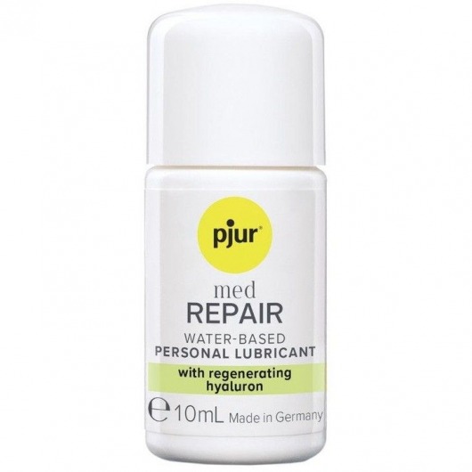 Смазка на водной основе pjur Med Repair с гиалуроном - 10 мл. - Pjur - купить с доставкой в Южно-Сахалинске