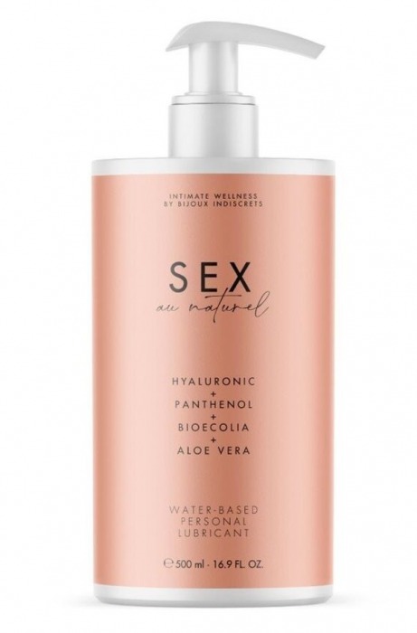 Лубрикант на водной основе Water-based Personal Lubricant - 500 мл. - Bijoux Indiscrets - купить с доставкой в Южно-Сахалинске