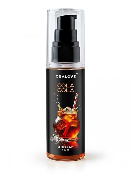 Съедобная смазка на водной основе с ароматом колы - 60 гр. - Биоритм - купить с доставкой в Южно-Сахалинске