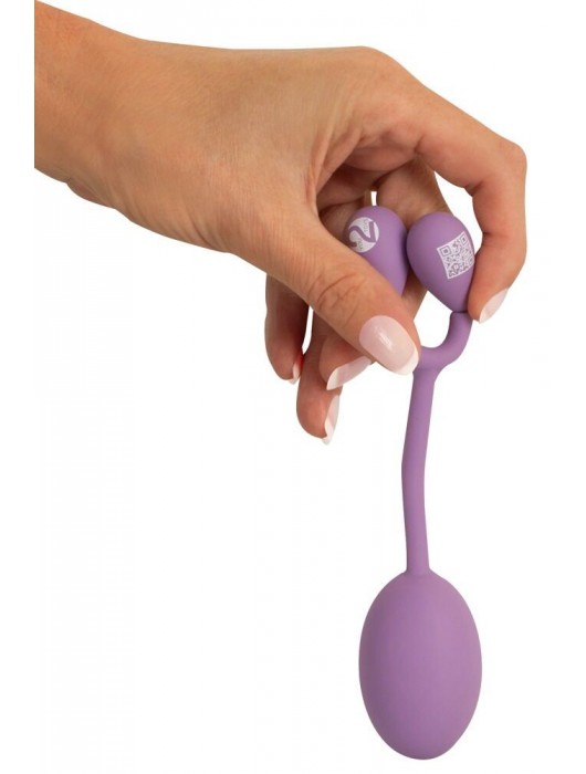 Сиреневый тренажер мыщц тазового дна Vaginal Trainer - Orion