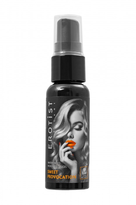 Съедобный гель Erotist Sweet Provocation Lemon And Caramel - 30 мл. - Erotist Lubricants - купить с доставкой в Южно-Сахалинске