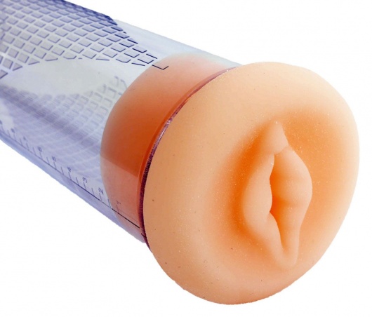 Телесный уплотнитель для вакуумной помпы в виде вагины - Boys of Toys - в Южно-Сахалинске купить с доставкой