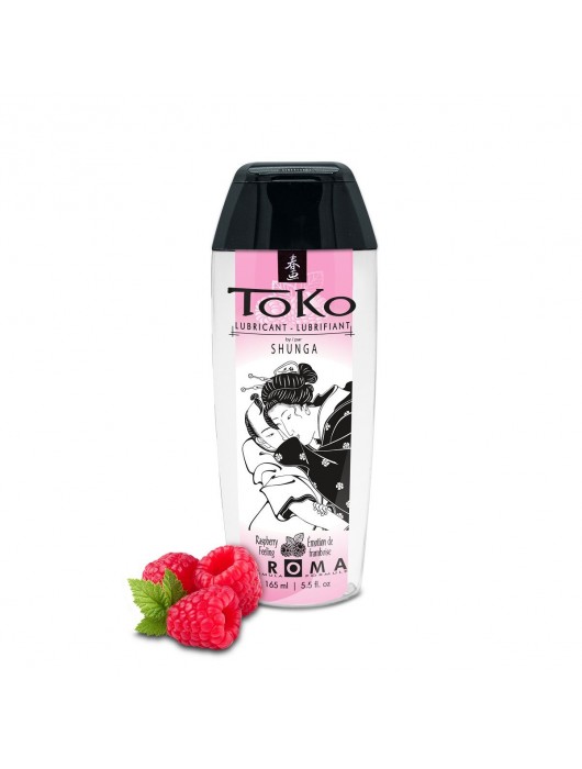 Интимная смазка TOKO Aroma Raspberry Feeling с ароматом малины - 165 мл. - Shunga - купить с доставкой в Южно-Сахалинске
