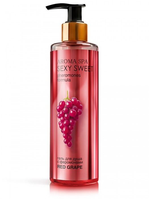 Гель для душа с феромонами и ароматом винограда Red Grape - 200 мл. -  - Магазин феромонов в Южно-Сахалинске