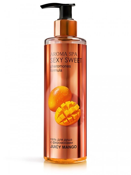 Гель для душа с феромонами и ароматом манго Juicy Mango - 200 мл. -  - Магазин феромонов в Южно-Сахалинске