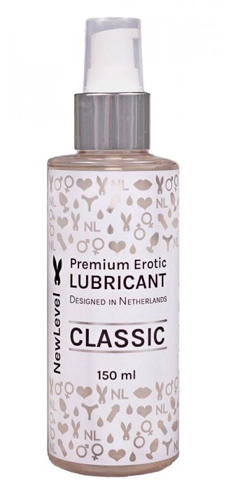 Лубрикант на водной основе NewLevel Classic - 150 мл. - NewLevel - купить с доставкой в Южно-Сахалинске