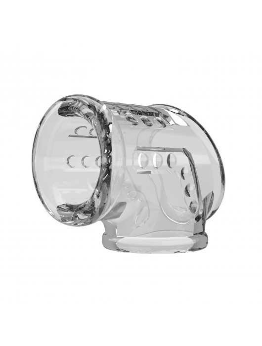 Прозрачная насадка на пенис и мошонку - Baile - в Южно-Сахалинске купить с доставкой