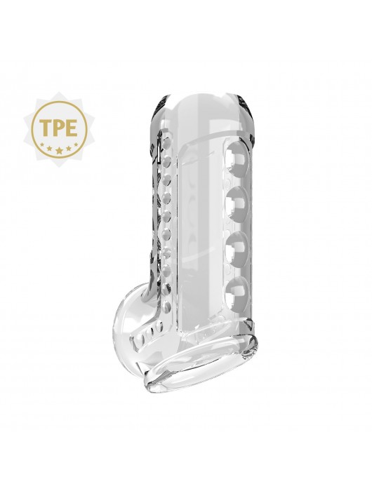 Прозрачная насадка на пенис Farrel - Baile - в Южно-Сахалинске купить с доставкой