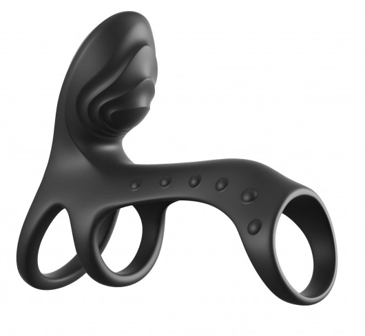 Черная насадка на пенис Ultimate Couples Cage Pro - Pipedream - в Южно-Сахалинске купить с доставкой