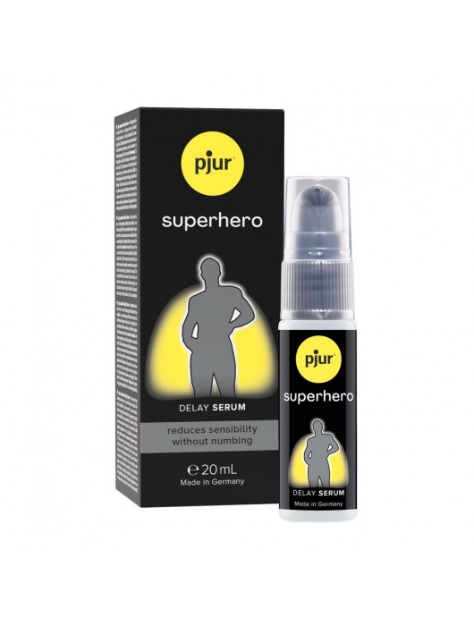 Пролонгатор-сыворотка pjur Superhero Delay Serum - 20 мл. - Pjur - купить с доставкой в Южно-Сахалинске