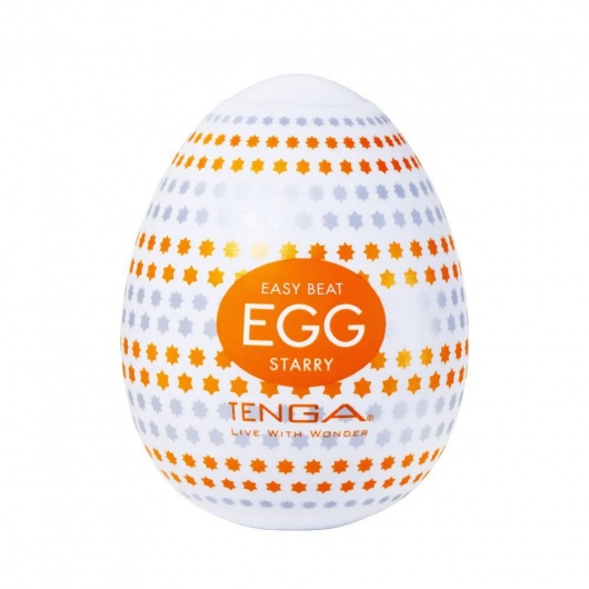 Мастурбатор-яйцо Tenga Egg Starry - Tenga - в Южно-Сахалинске купить с доставкой