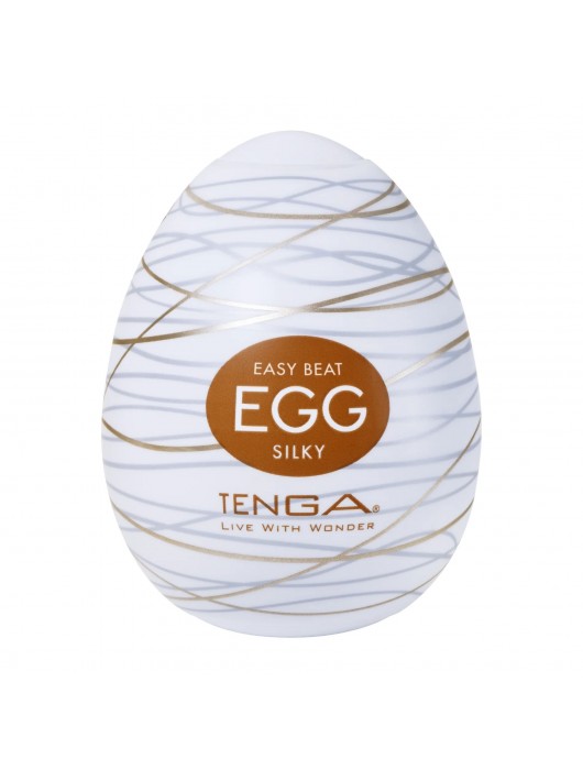Мастурбатор-яйцо Tenga Egg Silky - Tenga - в Южно-Сахалинске купить с доставкой
