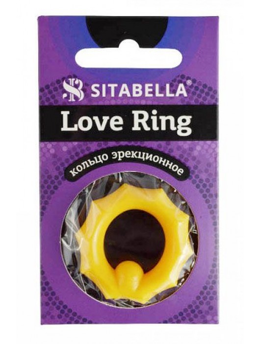 Цветное эрекционное кольцо Love Ring - Sitabella - в Южно-Сахалинске купить с доставкой