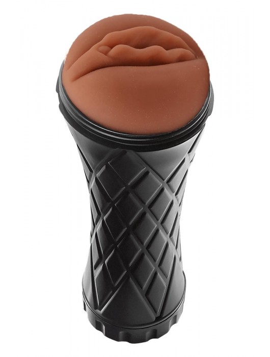 Коричневый мастурбатор-вагина Marly - Dream Toys - в Южно-Сахалинске купить с доставкой