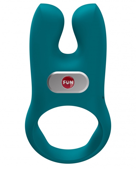 Зеленое эрекционное виброкольцо Nos - Fun Factory - в Южно-Сахалинске купить с доставкой