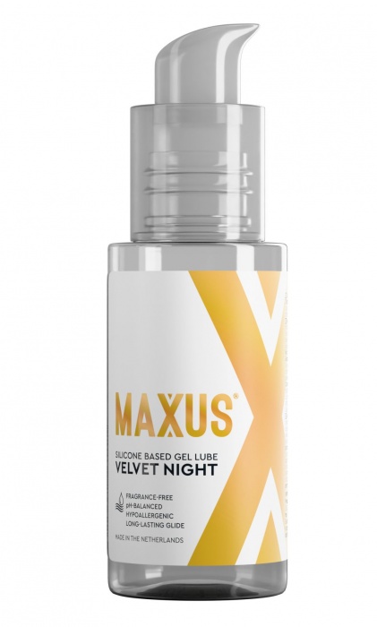 Лубрикант на силиконовой основе MAXUS Velvet Night - 50 мл. - Maxus - купить с доставкой в Южно-Сахалинске
