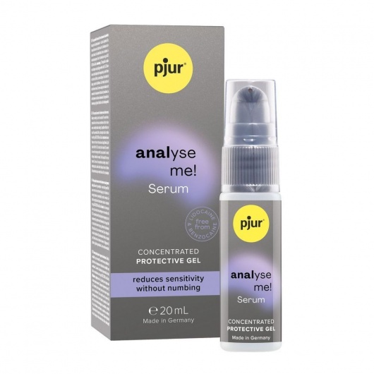 Расслабляющая анальная сыворотка pjur Analyse Me Serum - 20 мл. - Pjur - купить с доставкой в Южно-Сахалинске