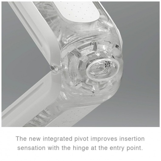 Белый мастурбатор FLIP 0 (ZERO) - Tenga - в Южно-Сахалинске купить с доставкой